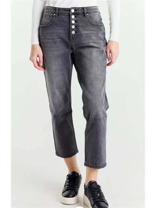 Pantalone Jeans gamba dritta e vita regolare Met Met | NOS RENZA T4BL580-V.UNICA